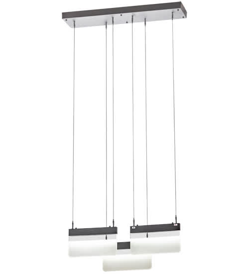3 Light 8" Wide Multi Light Pendant