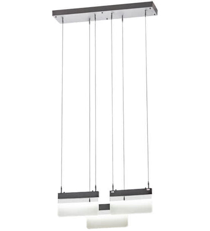 3 Light 8" Wide Multi Light Pendant