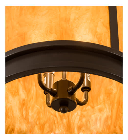 Wyant 4 Light 15" Wide Semi-Flush Ceiling Fixture - Timeless Bronze Finish