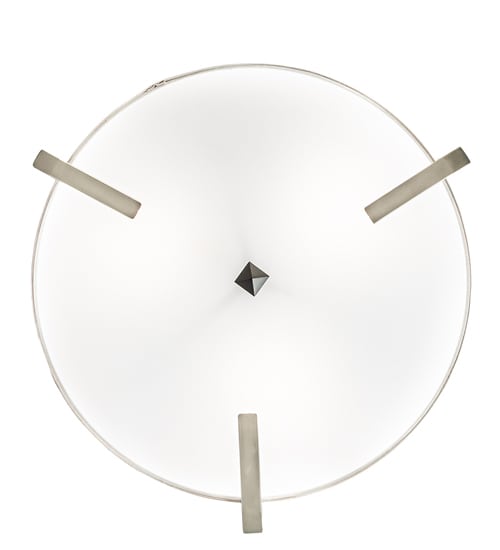 Nathan 3 Light 24" Wide Semi-Flush Drum Ceiling Fixture