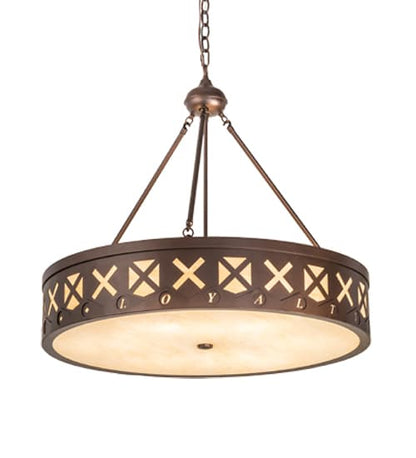 6 Light 30" Wide Pendant