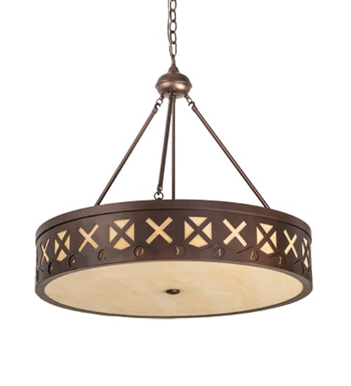 6 Light 30" Wide Pendant