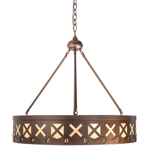 6 Light 30" Wide Pendant