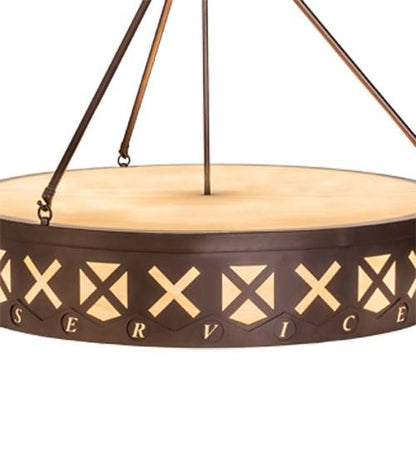 6 Light 30" Wide Pendant