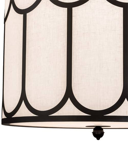 6 Light 30" Wide Pendant