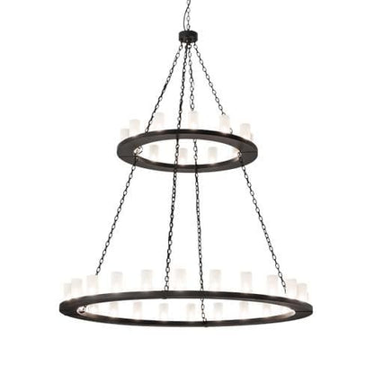 Loxley 36 Light 72" Wide Ring Chandelier