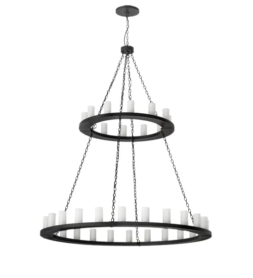 Loxley 36 Light 72" Wide Ring Chandelier