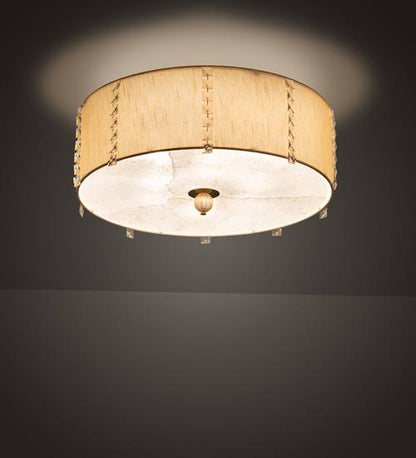 Cilindro Lujoso 6 Light 25" Wide Semi-Flush Drum Ceiling Fixture