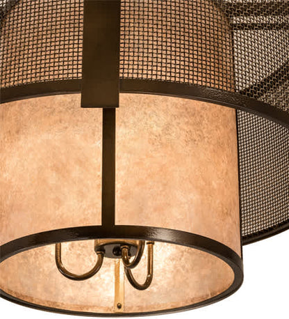 Cilindro 3 Light 30" Wide Semi-Flush Ceiling Fixture
