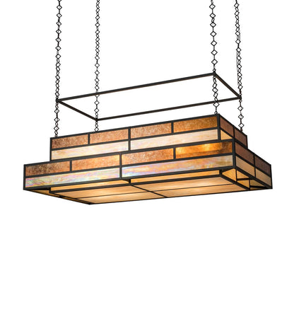 12 Light 72" Wide Linear Pendant