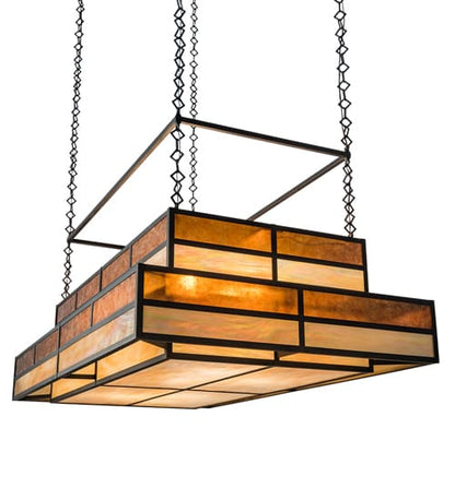 12 Light 72" Wide Linear Pendant