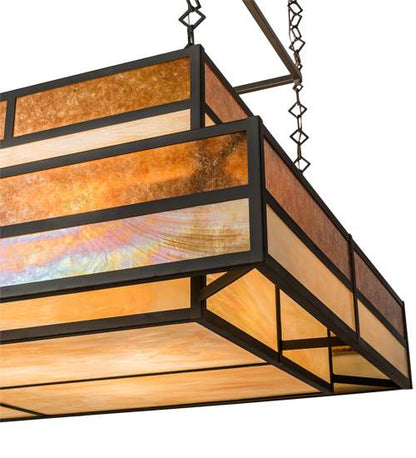 12 Light 72" Wide Linear Pendant