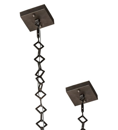 12 Light 72" Wide Linear Pendant