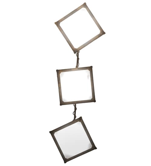 3 Light 66" Wide Linear Pendant