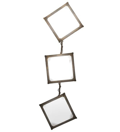 3 Light 66" Wide Linear Pendant