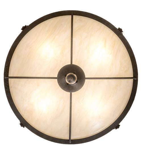 Arabesque 4 Light 26" Wide Semi-Flush Bowl Ceiling Fixture