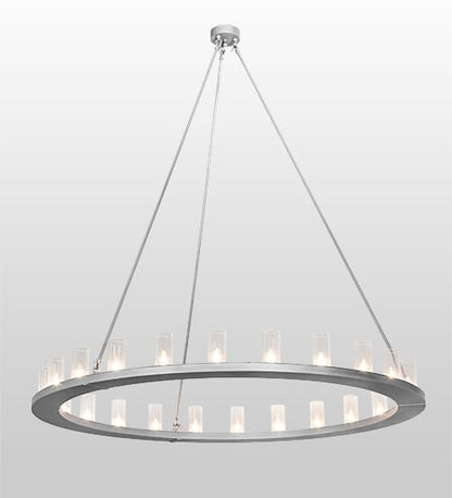 Loxley 24 Light 72" Wide Ring Chandelier