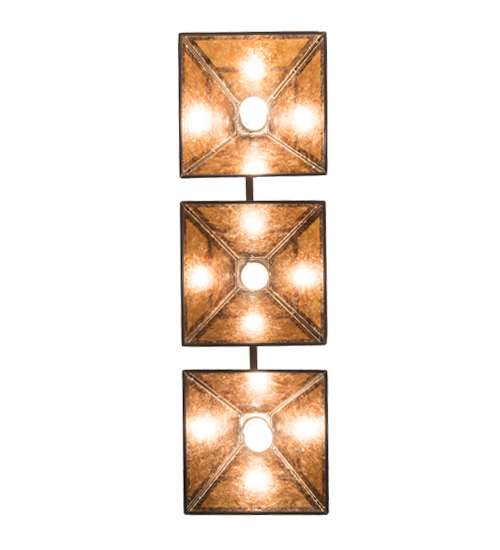 3 Light 40" Wide Linear Pendant