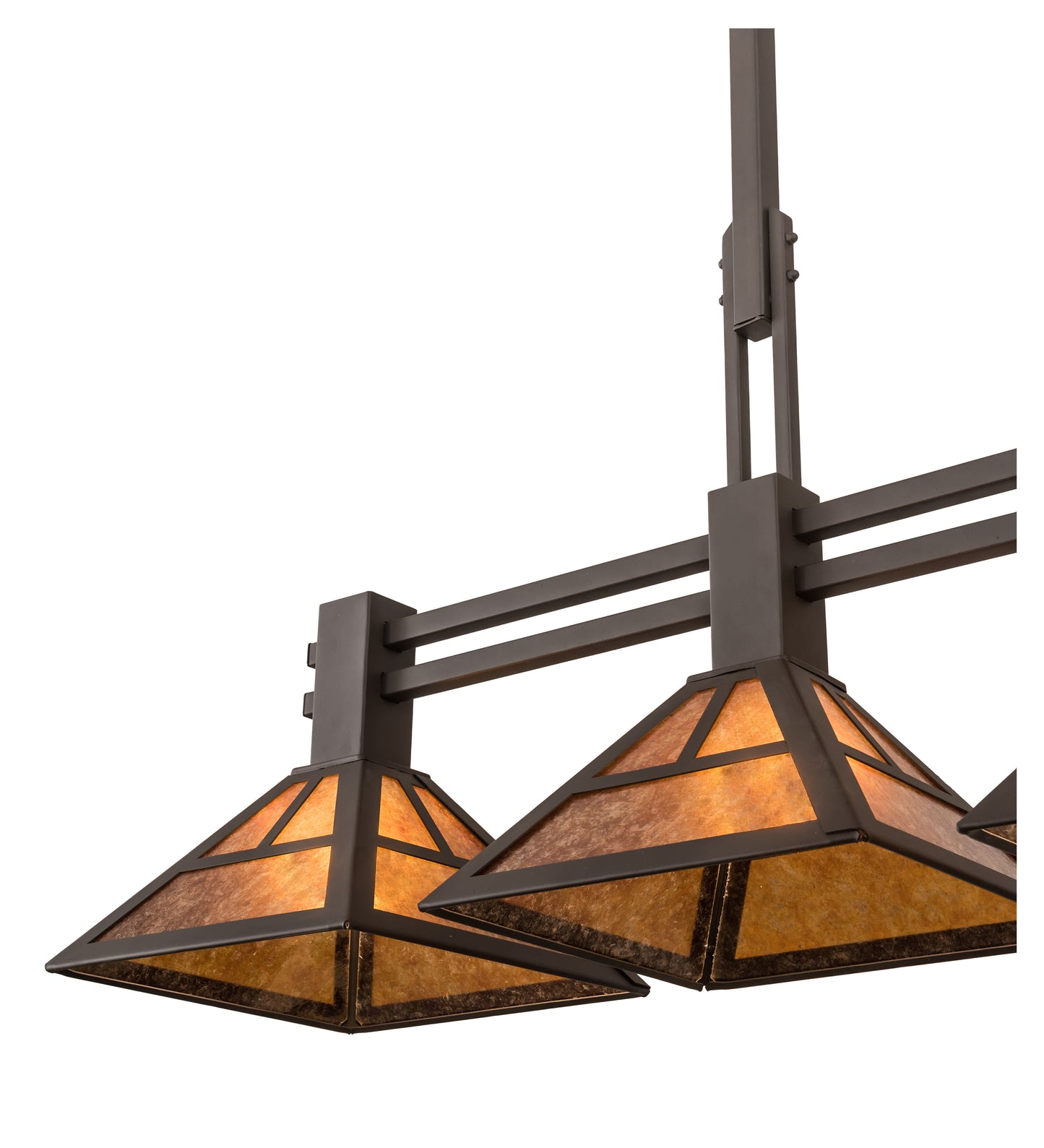 3 Light 40" Wide Linear Pendant