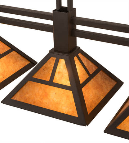 3 Light 40" Wide Linear Pendant