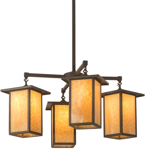 Roylance 4 Light 33" Wide Chandelier