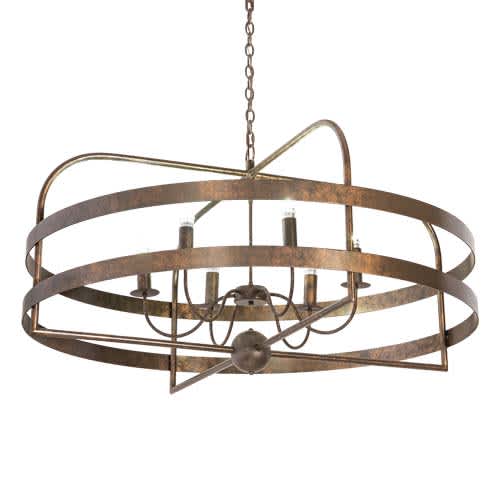 Aldari 6 Light 48" Wide Taper Candle Style Chandelier