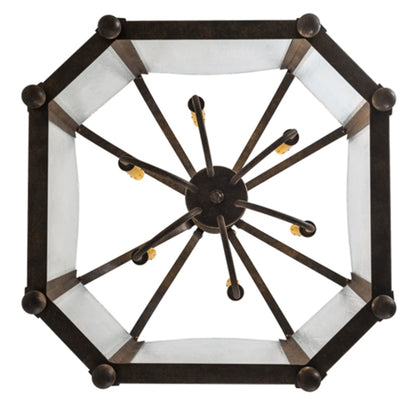 Meyda Tiffany 6 Light 33" Wide Taper Candle Pendant
