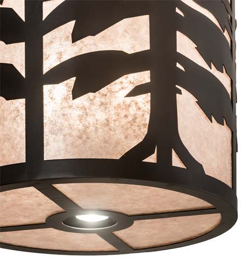 10 Light 18" Wide Pendant