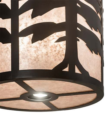 10 Light 18" Wide Pendant