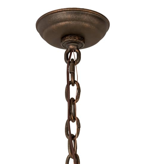 4 Light 25" Wide Taper Candle Pendant