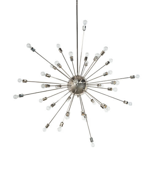 36 Light 72" Wide Abstract Pendant