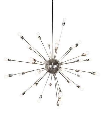 36 Light 72" Wide Abstract Pendant