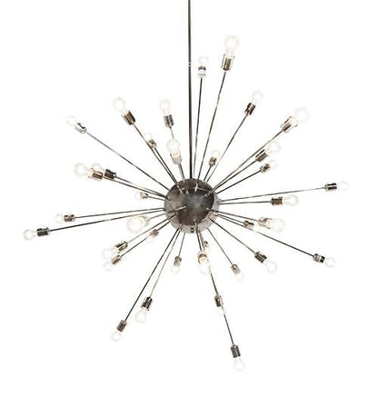36 Light 72" Wide Abstract Pendant