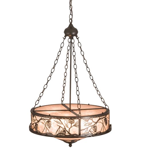6 Light 24" Wide Pendant