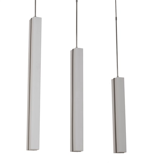3 Light 51" Wide Linear Pendant