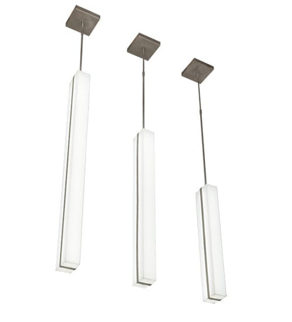 3 Light 51" Wide Linear Pendant