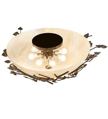 Espe 4 Light 40" Wide Semi-Flush Bowl Ceiling Fixture