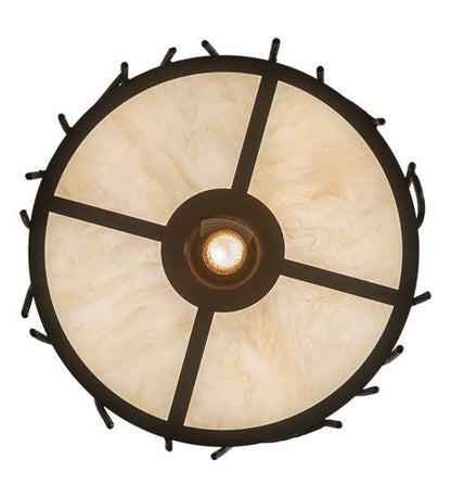 10 Light 18" Wide Pendant