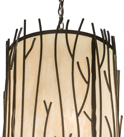 10 Light 18" Wide Pendant