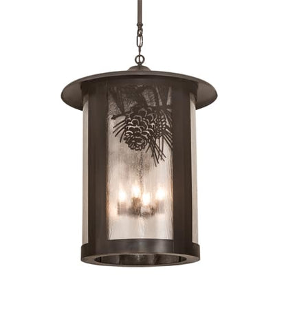 4 Light 24" Wide Pendant