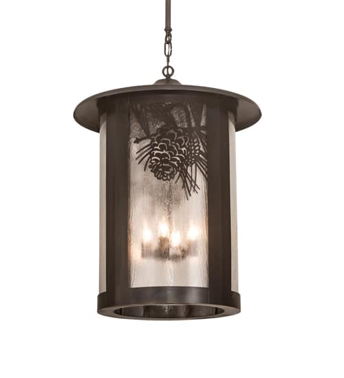 4 Light 24" Wide Pendant