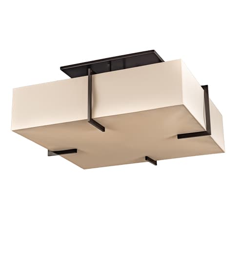 Martis 8 Light 56" Wide Semi-Flush Square Ceiling Fixture