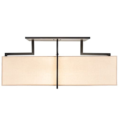 Martis 8 Light 56" Wide Semi-Flush Square Ceiling Fixture