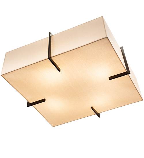 Martis 8 Light 56" Wide Semi-Flush Square Ceiling Fixture