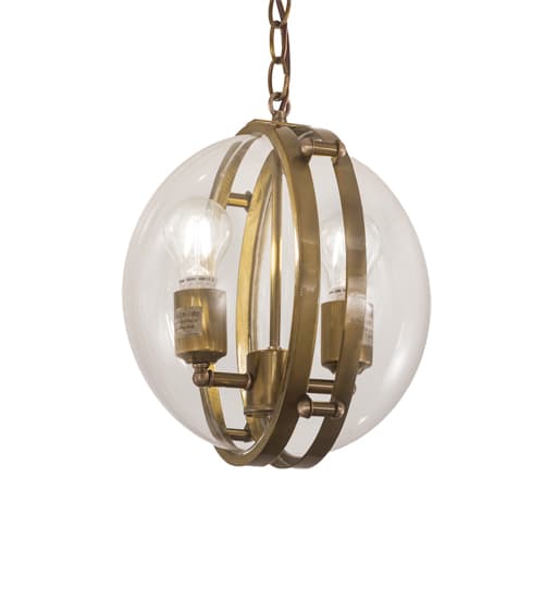 2 Light 11" Wide Pendant