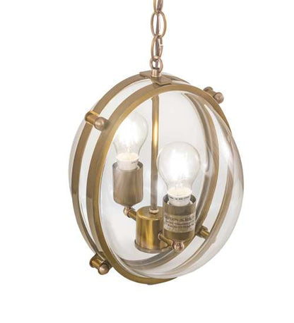 2 Light 11" Wide Pendant