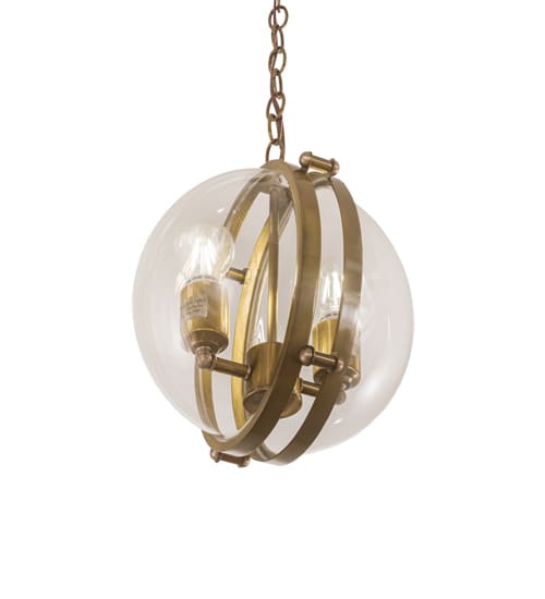 2 Light 11" Wide Pendant