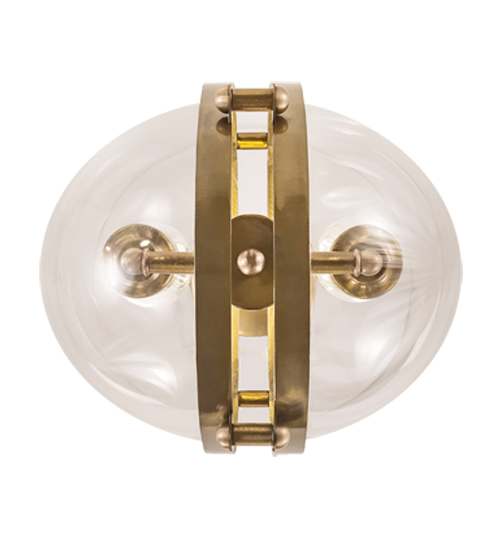 2 Light 11" Wide Pendant