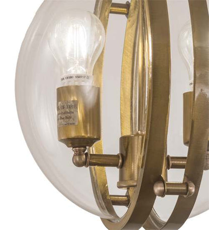 2 Light 11" Wide Pendant