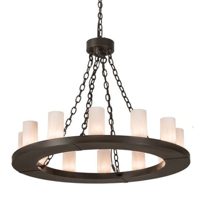 Meyda Tiffany Loxley 12 Light 36" Wide Ring Chandelier